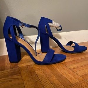 Royal Blue Heels